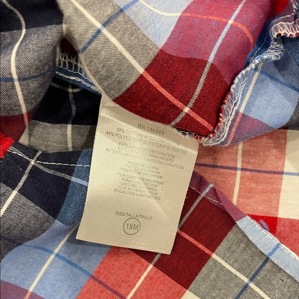 2pc Dress shirt and Pants outfit 18M